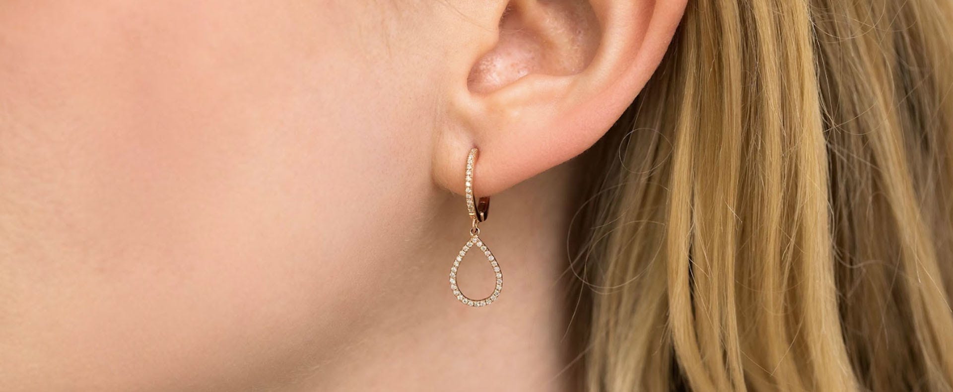 Rose Gold Earrings